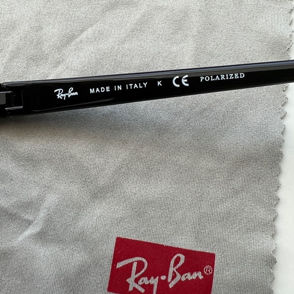 Ray-Ban Glossy Black Sunglasses - Picture 4 of 9